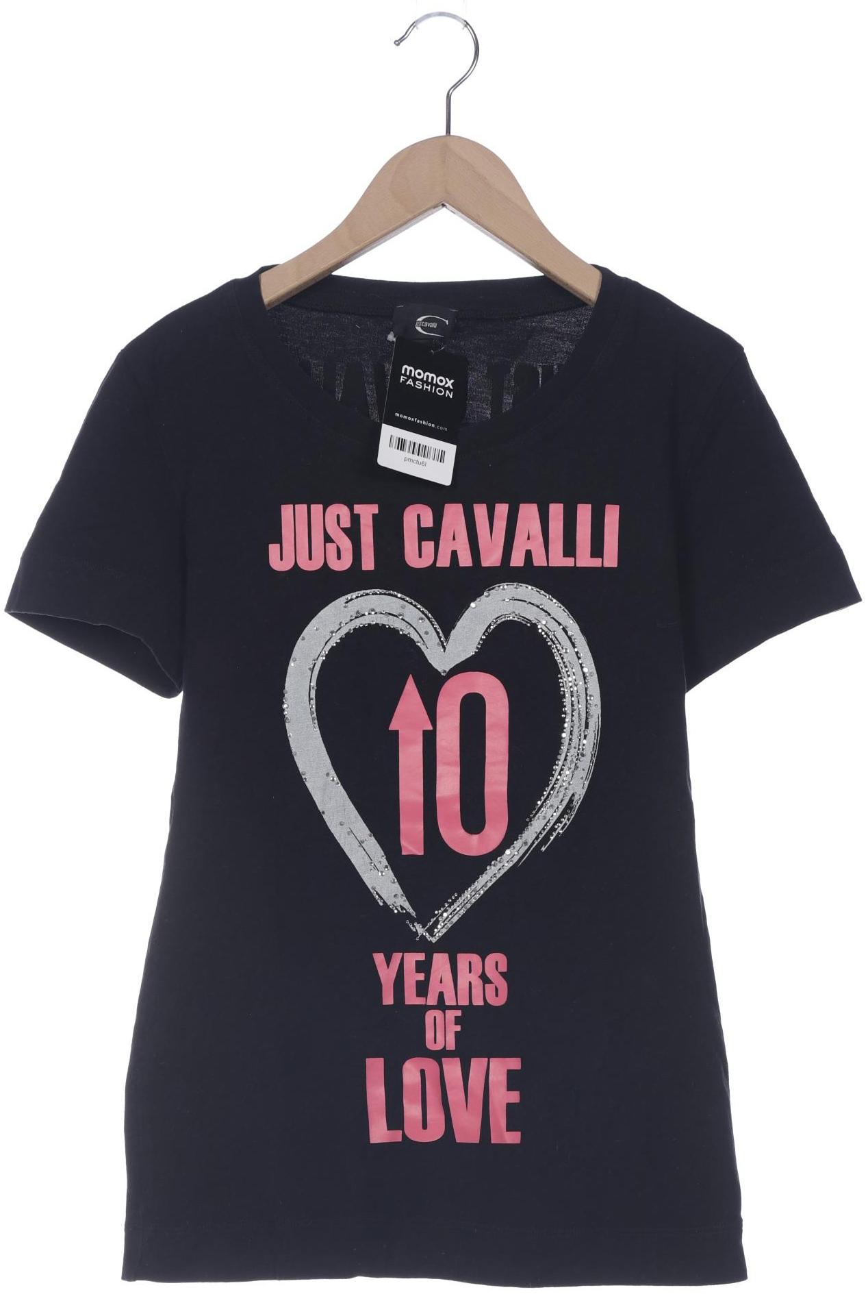 Just Cavalli Damen T-Shirt, schwarz von Just Cavalli