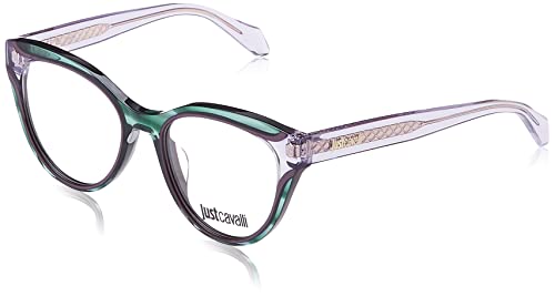 Just Cavalli Damen Vjc001v Sonnenbrille, Trasp.Striped Green, 62 von Just Cavalli