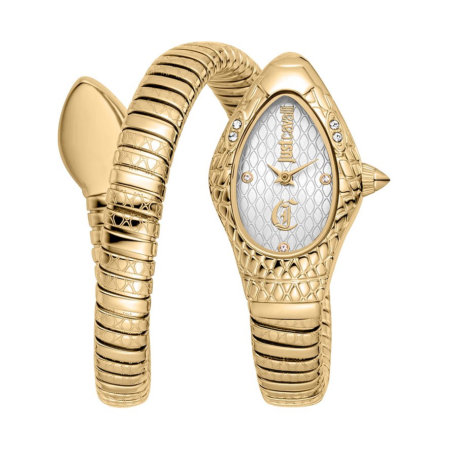 Just Cavalli Damenuhr Signature Snake JC1L373M0025 Edelstahl von Just Cavalli