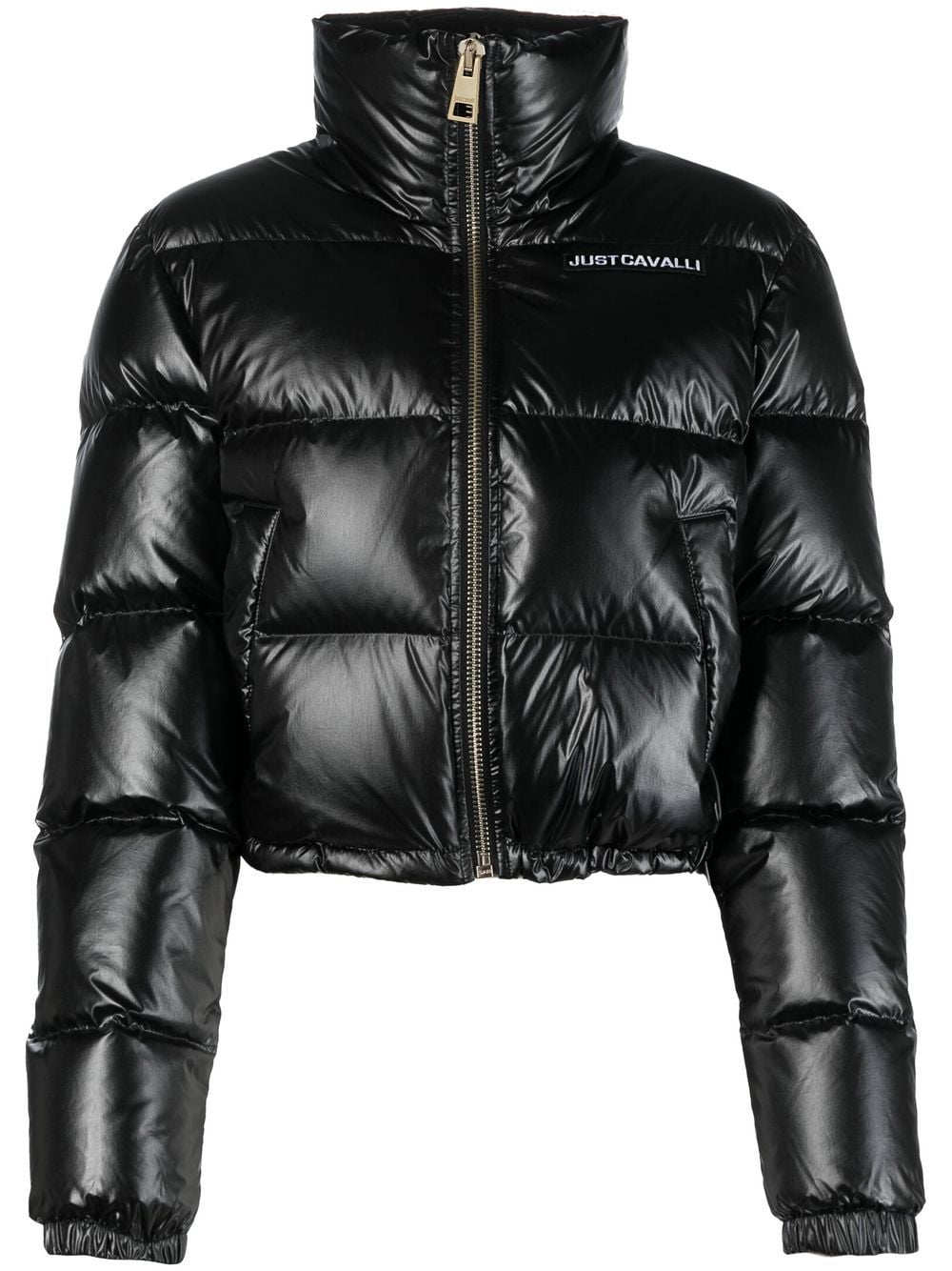 Just Cavalli Daunenjacke mit Stehkragen - Schwarz von Just Cavalli