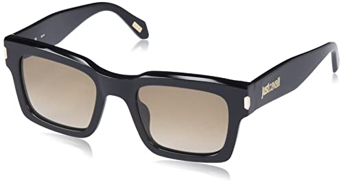 Just Cavalli Herren SJC026 Sonnenbrille, Shiny Black von Just Cavalli