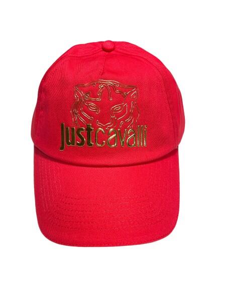 Just Cavalli - Just Cavalli Baseball Cap, Tiger Rot-Gold von Just Cavalli