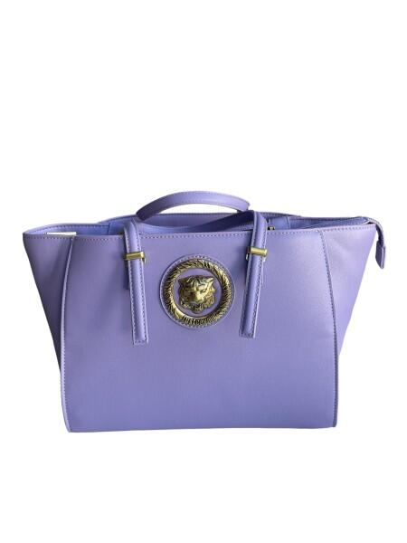 Just Cavalli - Just Cavalli Lila Icon, Kompakt-Handtasche, Umhängetasche, Lila von Just Cavalli