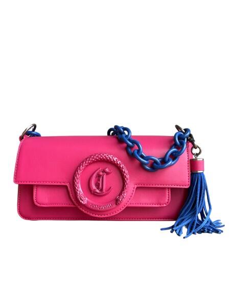Just Cavalli - Just Cavalli Schultertasche, Umhängetasche, Pink von Just Cavalli
