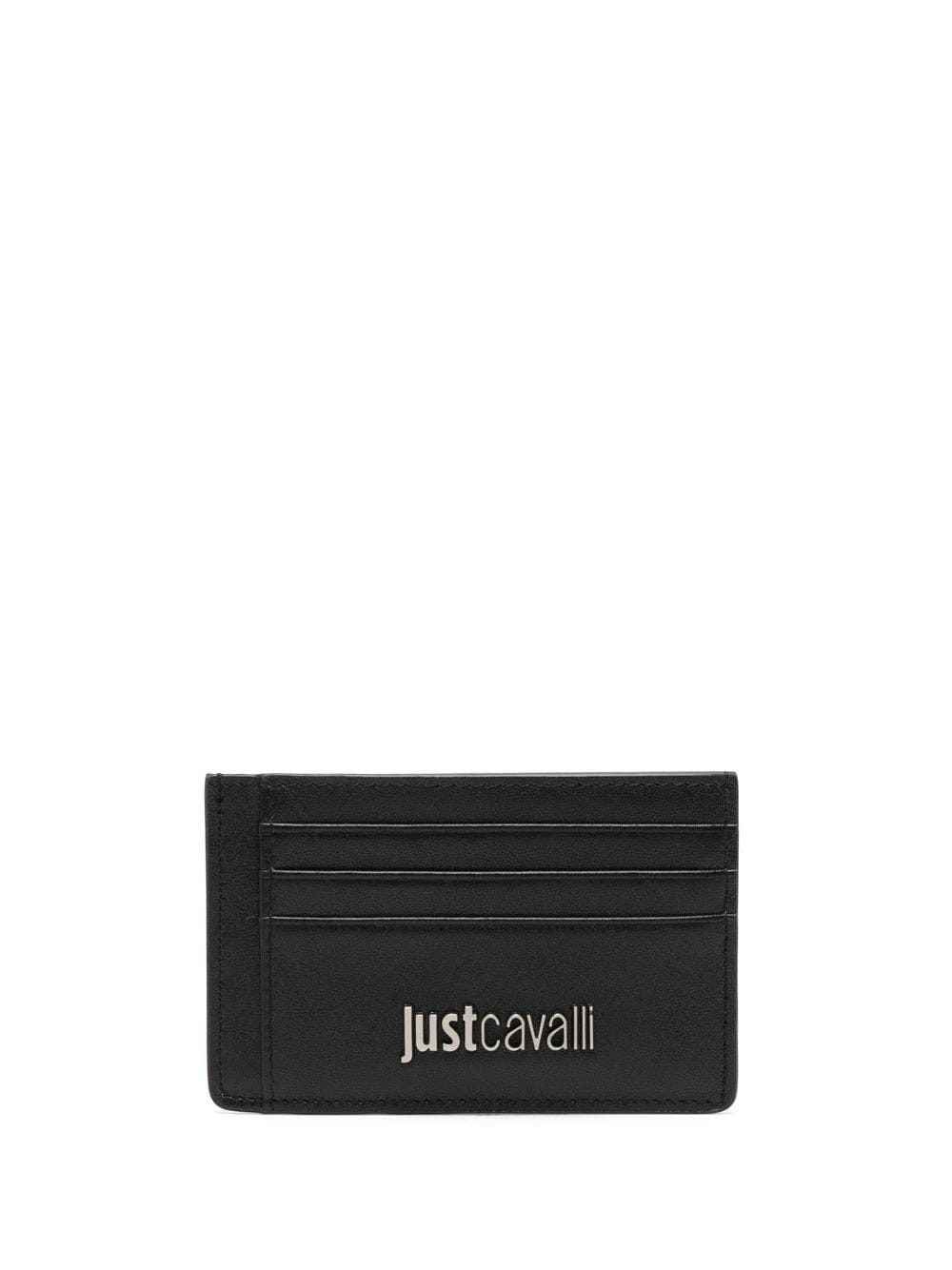 Just Cavalli Kartenetui mit Logo - Schwarz von Just Cavalli