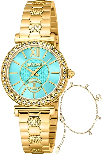 Just Cavalli Women's Analog-Digital Automatic Uhr mit Armband S7272231 von Just Cavalli