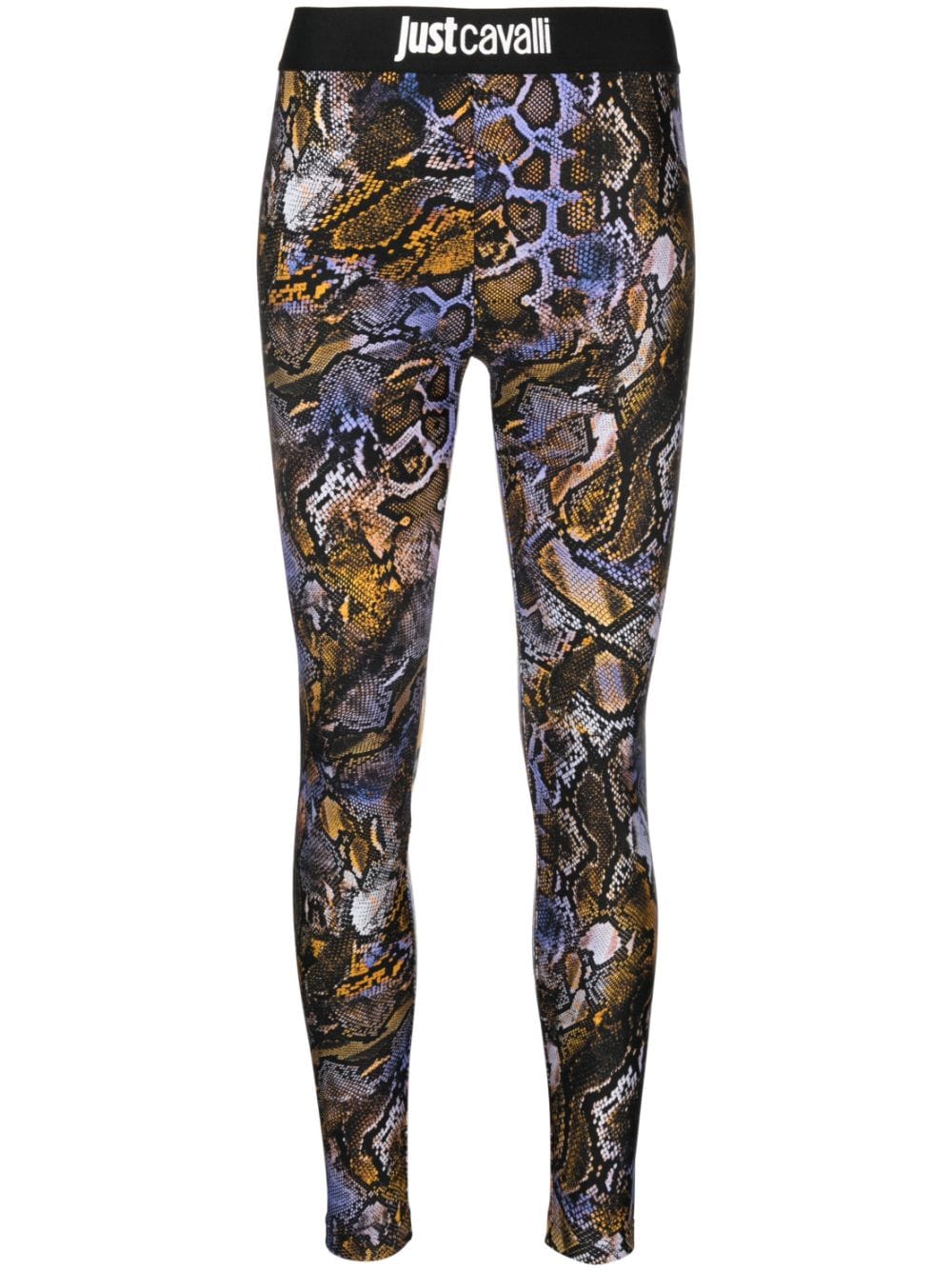 Just Cavalli Leggings mit Print - Blau von Just Cavalli