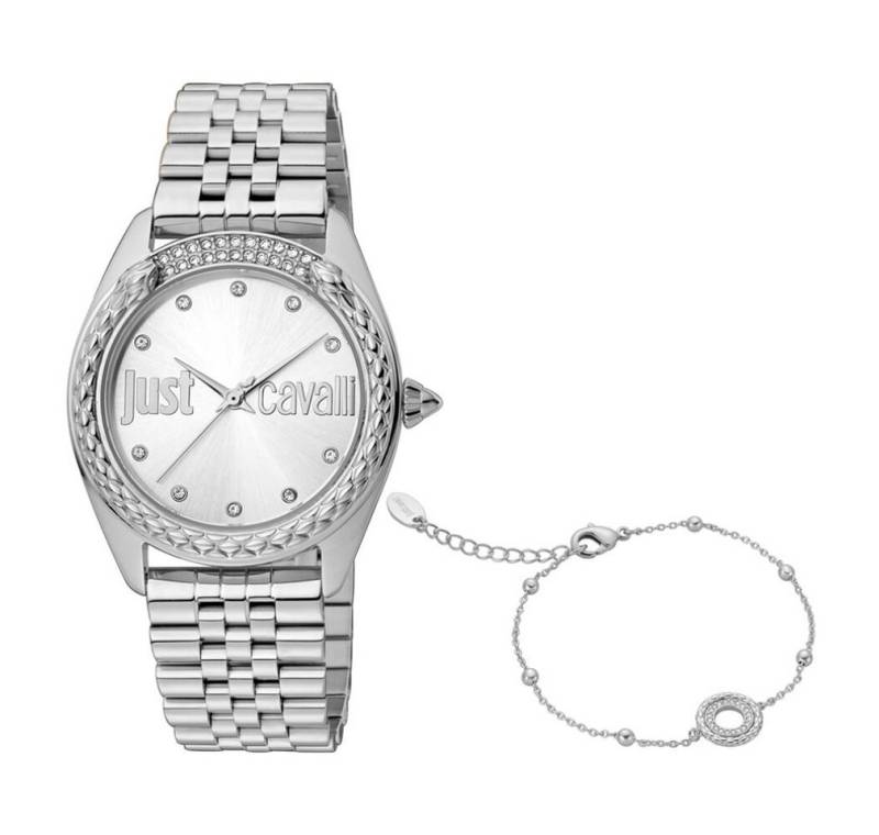 Just Cavalli Luxusuhr Set Emozioni JC1L195M0045 Damenuhr von Just Cavalli