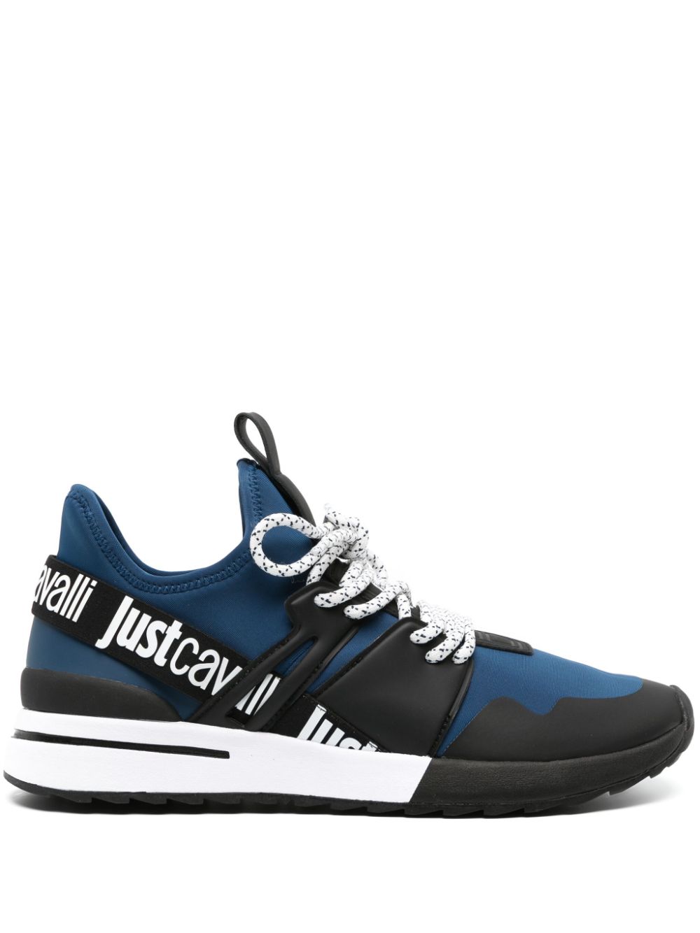 Just Cavalli Mesh-Sneakers mit dicker Sohle - Blau von Just Cavalli