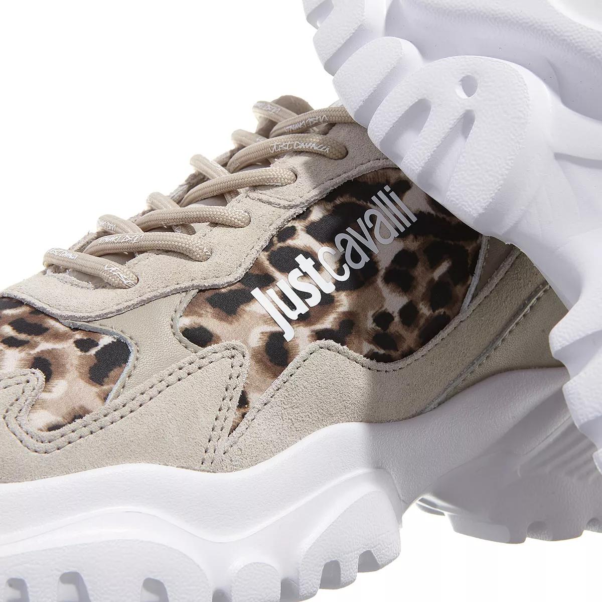 Just Cavalli Sneakers - Fondo Performance Dis. 33 Shoes - Gr. 39 (EU) - in Beige - für Damen von Just Cavalli