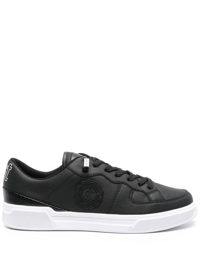 Just Cavalli Sneakers mit Logo-Patch - Schwarz von Just Cavalli