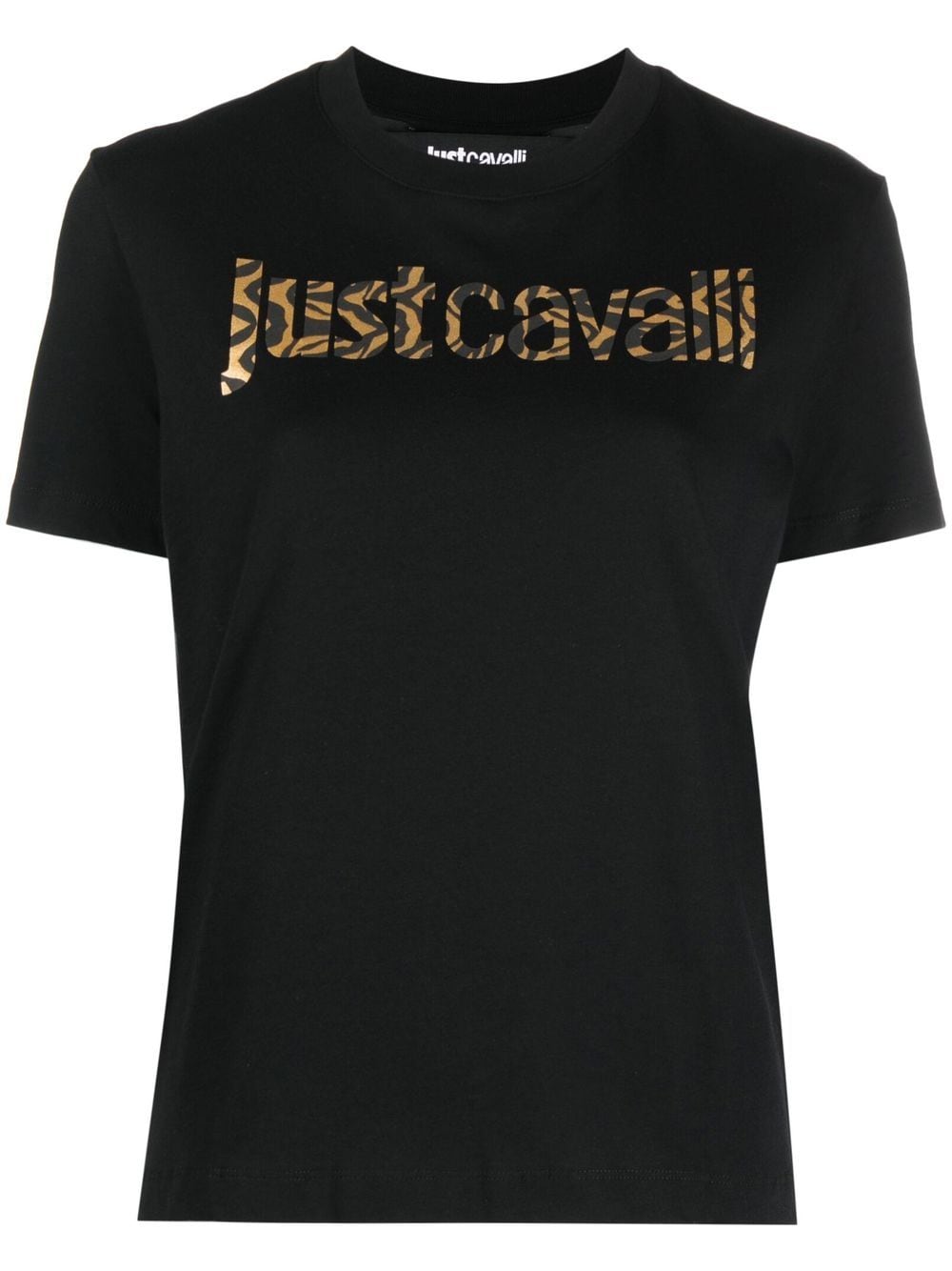 Just Cavalli T-Shirt mit Logo-Print - Blau von Just Cavalli