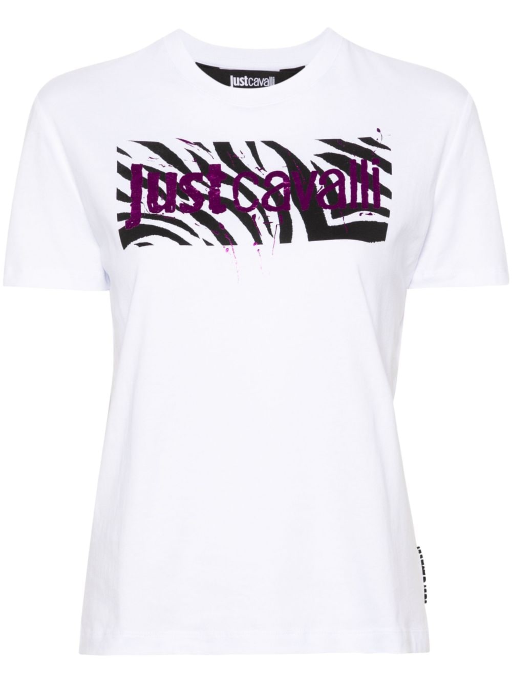 Just Cavalli T-Shirt mit Logo-Print - Weiß von Just Cavalli