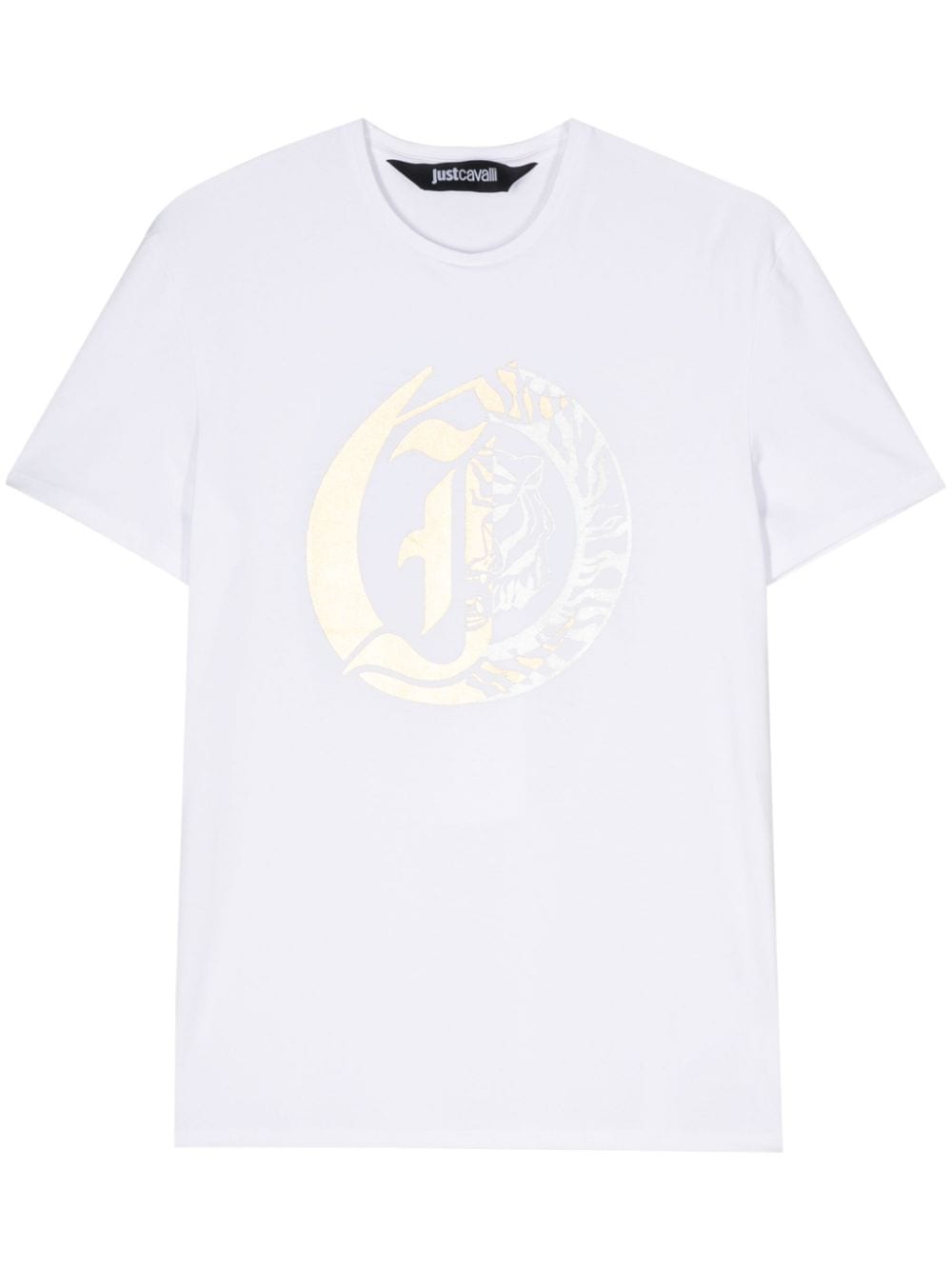 Just Cavalli T-Shirt mit Logo-Print - Weiß von Just Cavalli