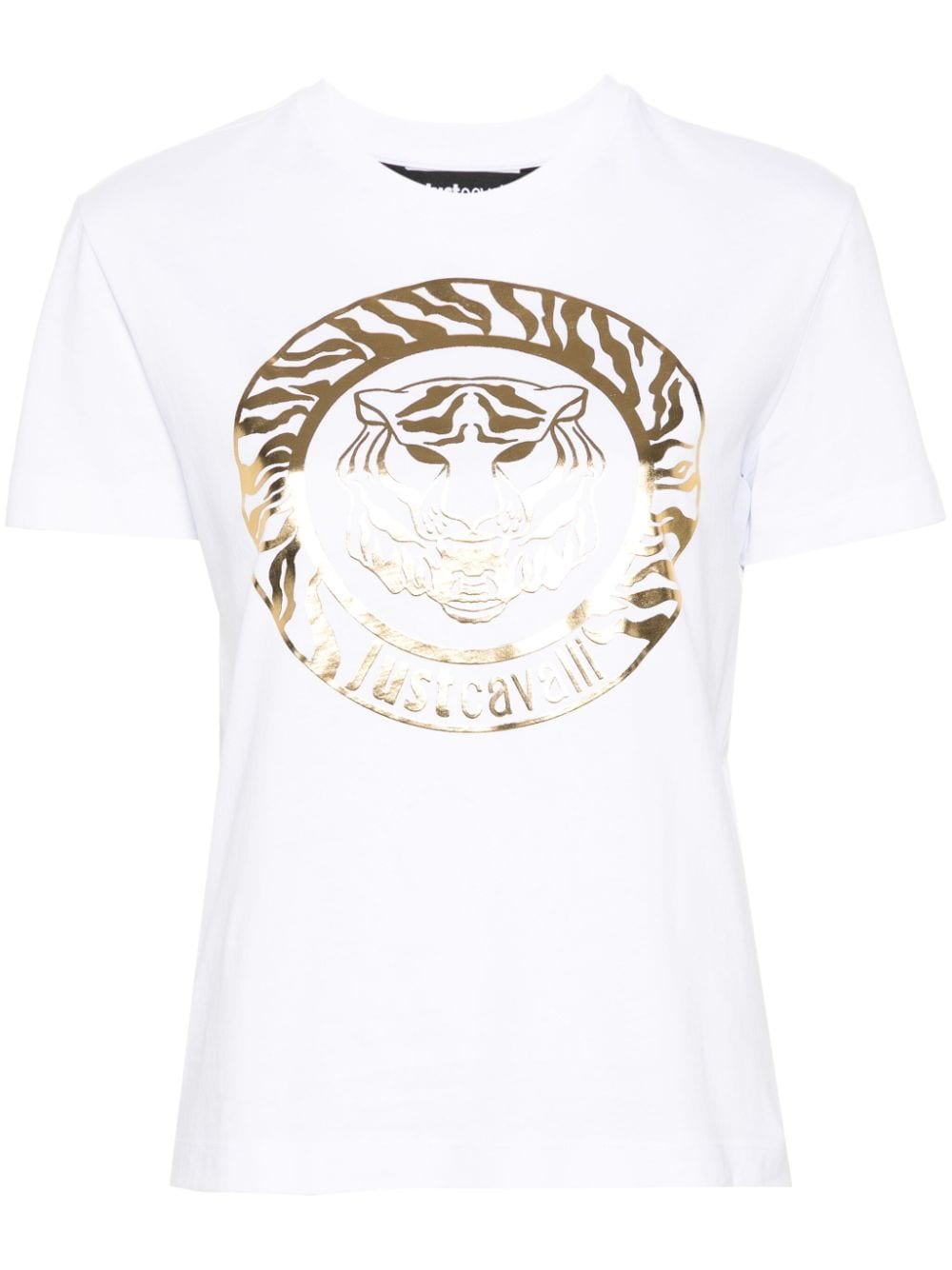 Just Cavalli T-Shirt mit Logo-Print - Weiß von Just Cavalli