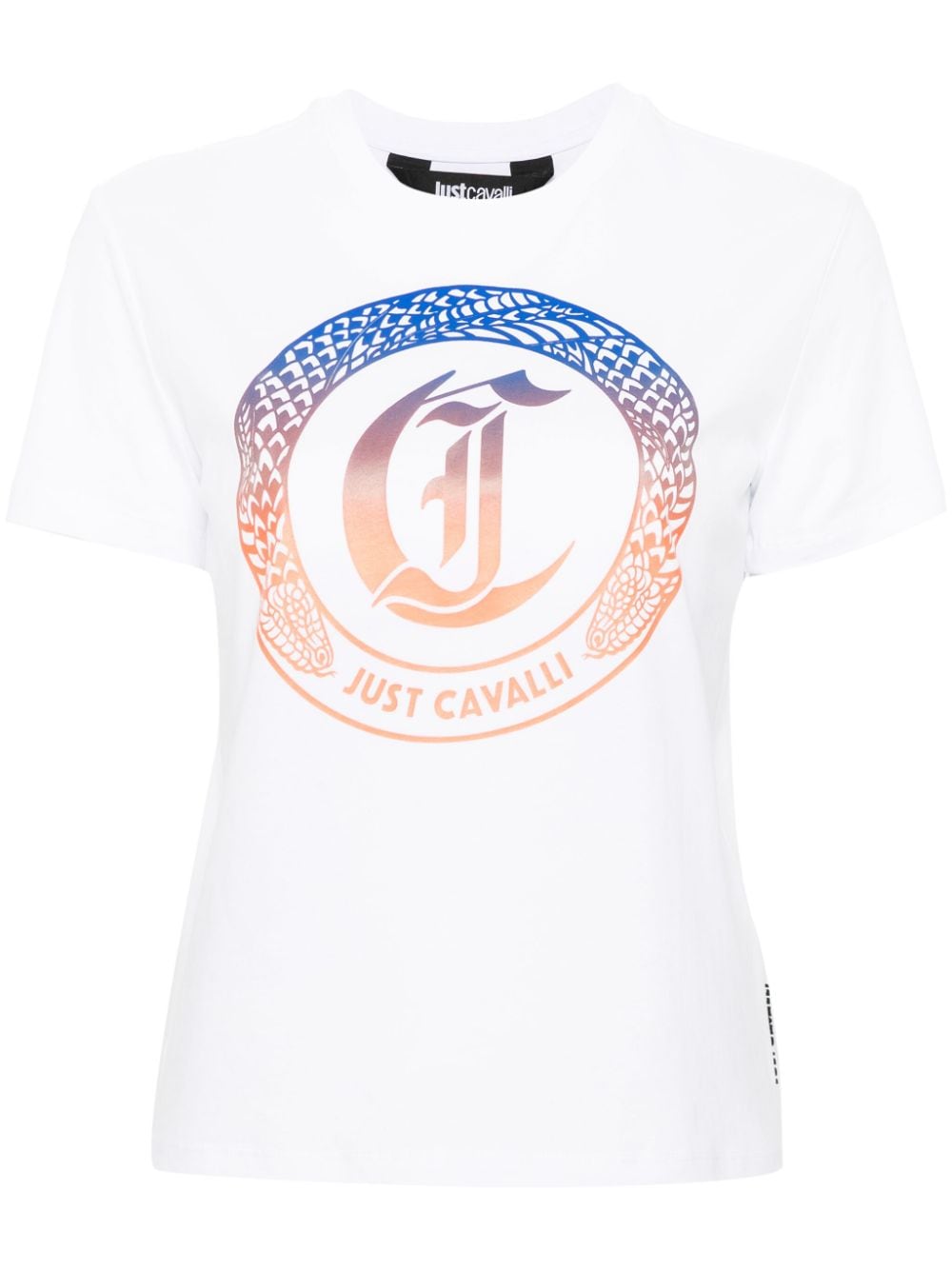 Just Cavalli T-Shirt mit Logo-Print - Weiß von Just Cavalli