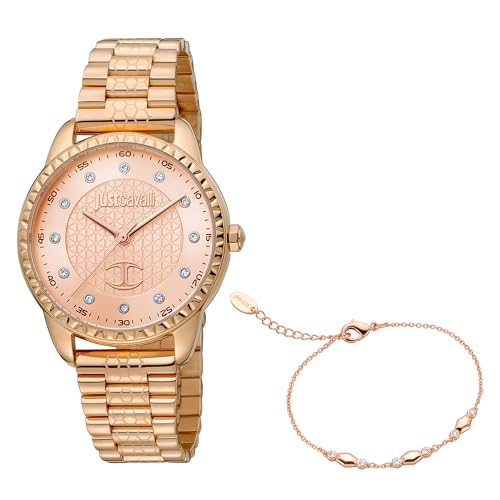 Just Cavalli Damen Analog-Digital Automatic Uhr mit Armband S7233850 von Just Cavalli