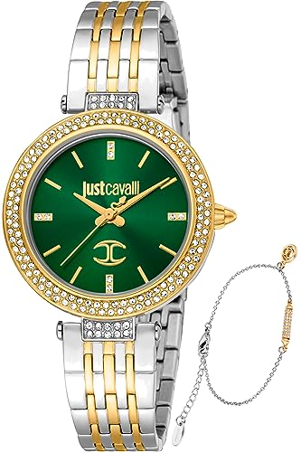 Just Cavalli Women's Analog-Digital Automatic Uhr mit Armband S7272235 von Just Cavalli