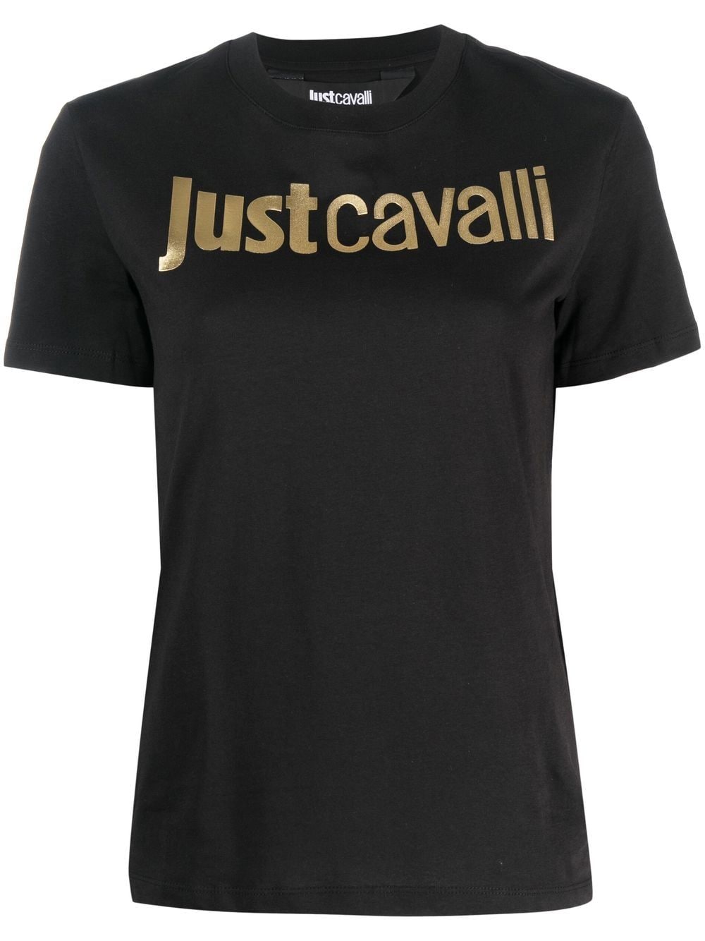 Just Cavalli T-Shirt mit Logo - Schwarz von Just Cavalli