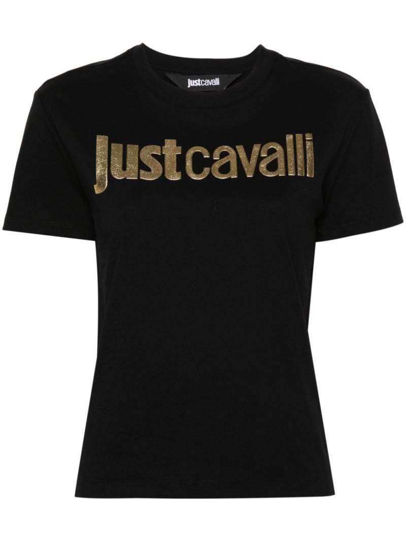 Just Cavalli T-Shirt mit Logo-Print - Schwarz von Just Cavalli