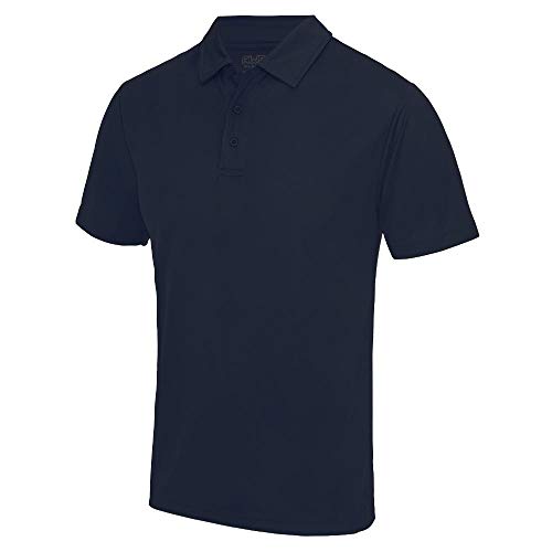 Just Cool - Herren Funktions Poloshirt 'Cool Polo' / French Navy, M M,French Navy von Just Cool