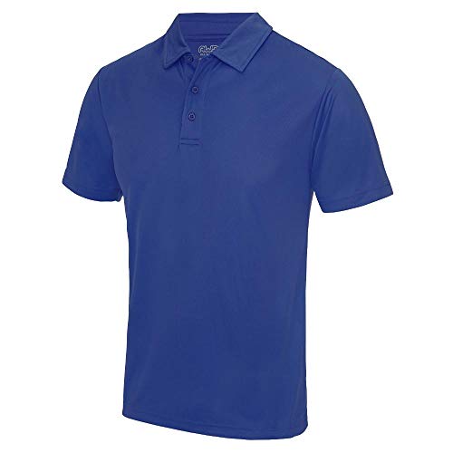 Just Cool - Herren Funktions Poloshirt 'Cool Polo' / Royal Blue, XL XL,Royal Blue von JUST COOL