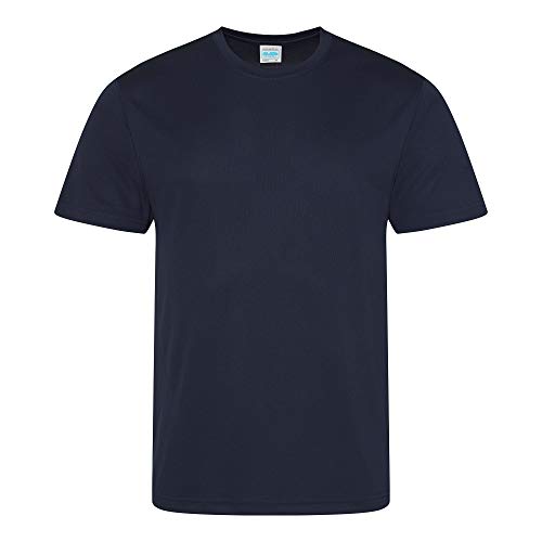 Just Cool Herren Performance T-Shirt L,Marineblau von Just Cool