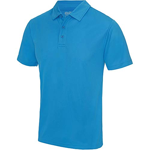 Just Cool Herren Polo-Shirt Sports (3XL) (Saphirblau) von Just Cool