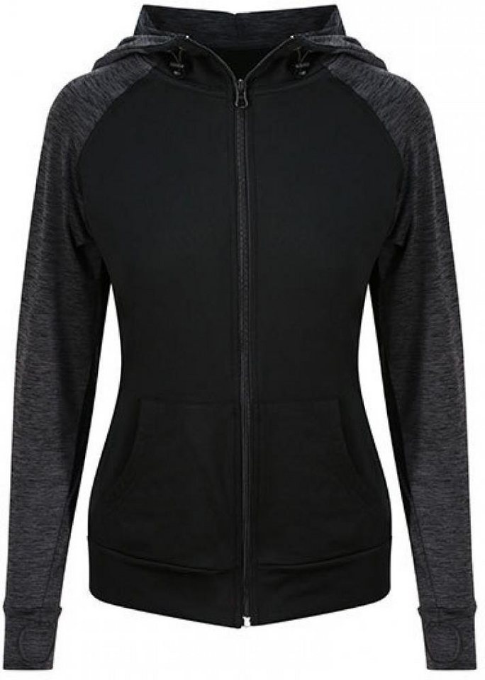 Just Cool Kapuzensweatjacke Damen Jacke Cool Contrast Zoodie - Daumenlöcher von Just Cool