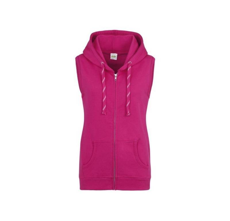 Just Cool Steppweste Weste Damen Sportweste mit Kapuze von Just Cool
