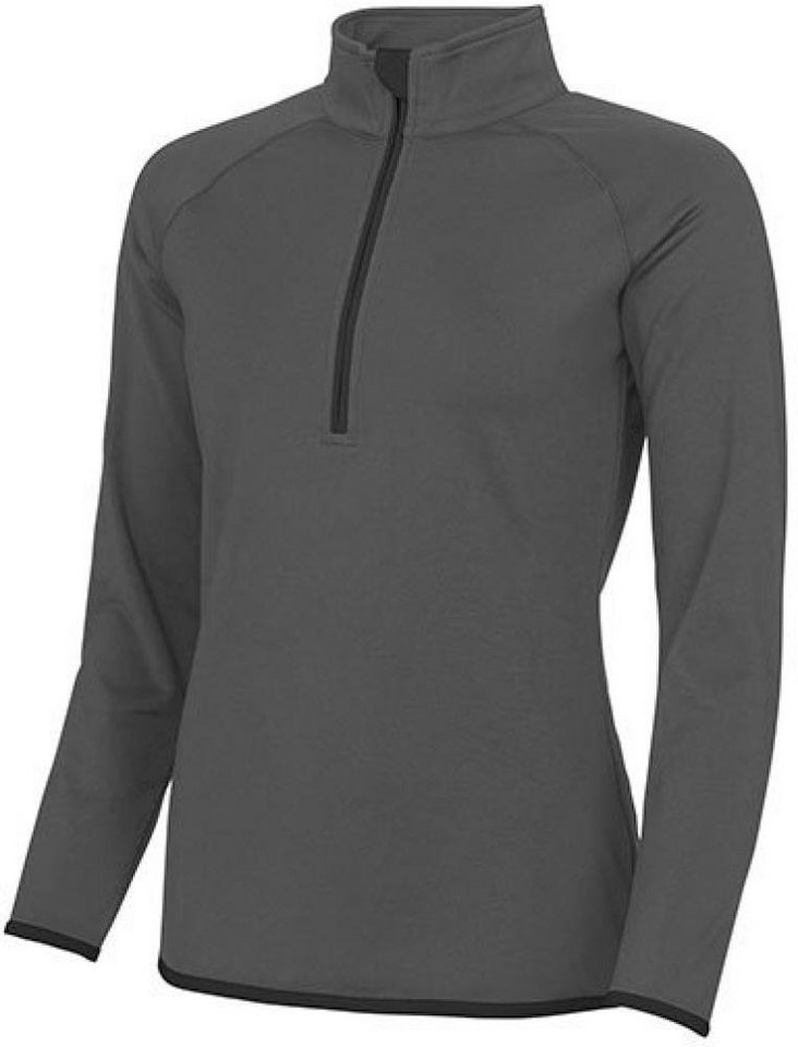 Just Cool Trainingsshirt Damen Cool 1/2 Zip Sweat / UV-Schutzfaktor 30 von Just Cool