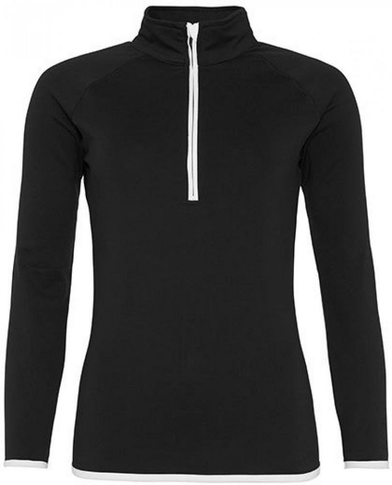 Just Cool Trainingsshirt Damen Cool 1/2 Zip Sweat / UV-Schutzfaktor 30 von Just Cool