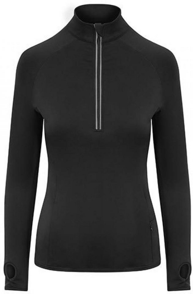 Just Cool Trainingsshirt Damen Sweat Girlie Cool-Flex 1/2 Zip Top von Just Cool