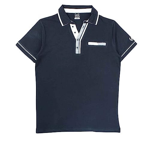 Just Emporio Herren POLO-401 S2 Polo Shirt, Navy, von Just Emporio