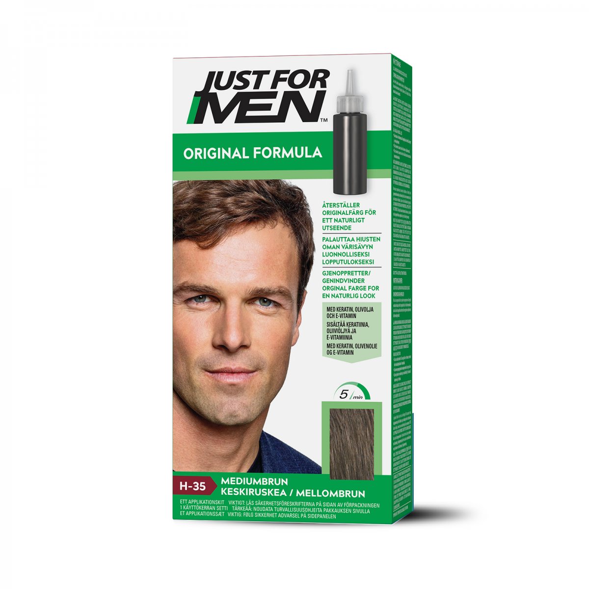 Just For Men Haarfarbe – Medium Brown von Just For Men