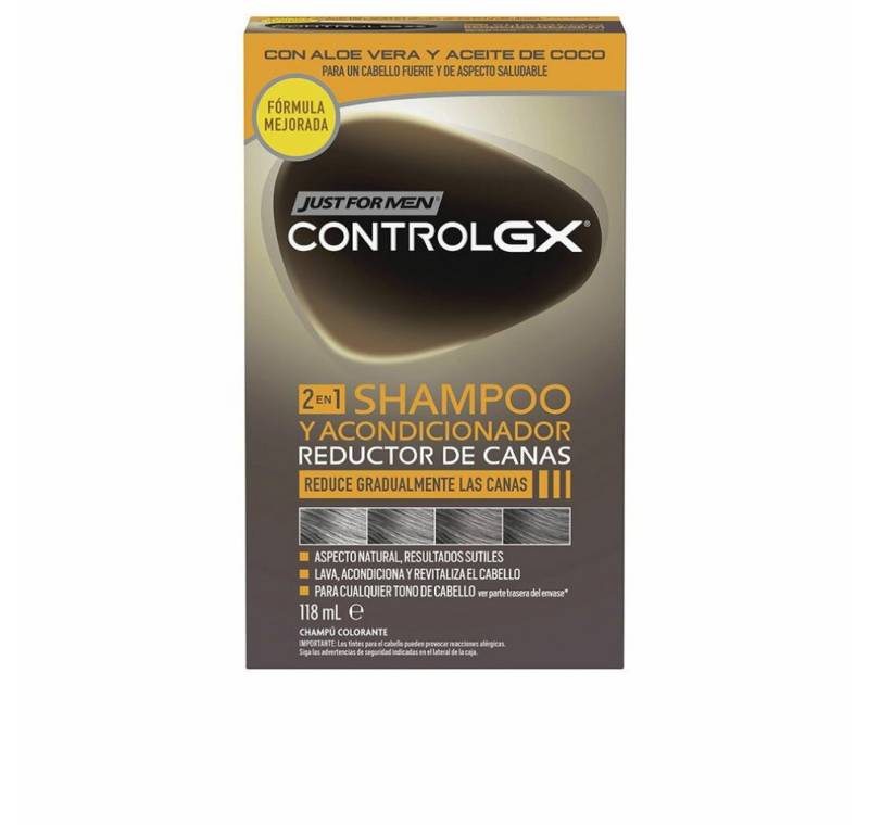 Just For Men Haarshampoo CONTROL GX champú reductor de canas con acondicionador 118ml von Just For Men