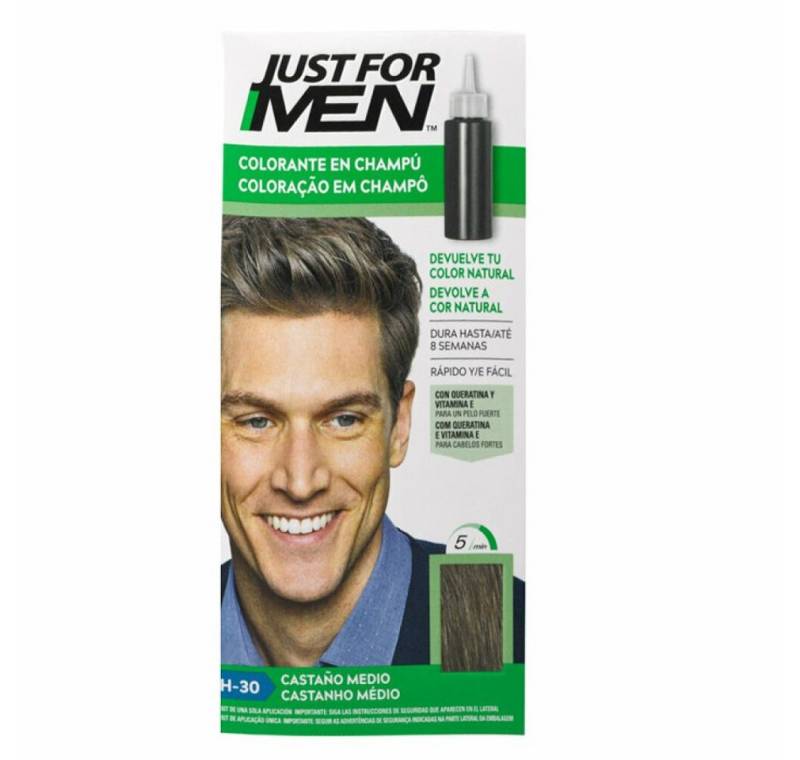 Just For Men Mascara Mittelbraunes Shampoo Farbe 30ml von Just For Men
