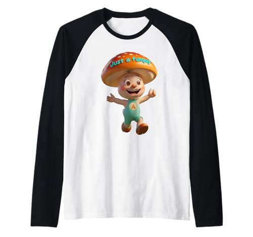 Just a Funguy Lustiges Unisex-Design für Männer und Frauen T-Shirt Raglan Just a Funguy Lustiges Unisex-Design für Männer und Frauen T-Shirt Raglan von Just Funguy Funny Unisex Design For Men Women Tee