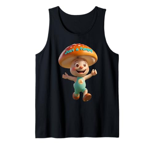 Just a Funguy Lustiges Unisex-Design für Männer und Frauen T-Shirt Tank Top von Just Funguy Funny Unisex Design For Men Women Tee