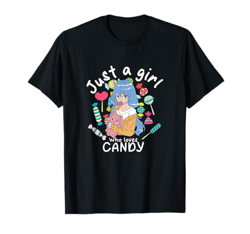 Just Girl Loves Candy | Eis Süßigkeiten Süßigkeiten T-Shirt Just Girl Loves Candy | Eis Süßigkeiten Süßigkeiten T-Shirt von Just Girl Loves Candy Ice Cream Sweets Gift