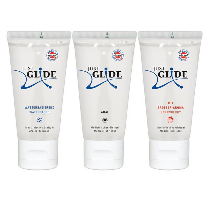 Just Glide Analgleitgel Just Glide Set 3 x 200 ml von Just Glide