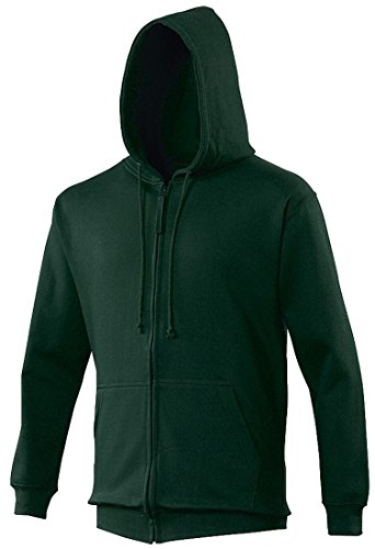 JH050 Zoodie Kapuzensweatshirt L,Forest Green von Just Hoods