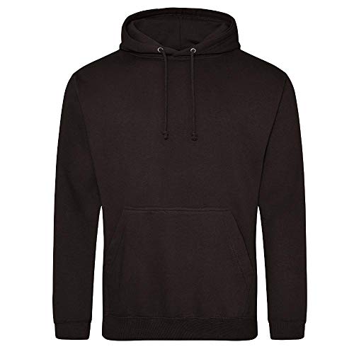 Just Hoods - Unisex College Hoodie/Jet Black, M von Just Hoods