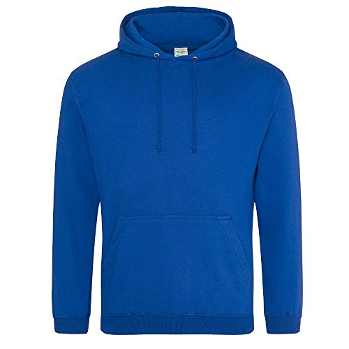 Just Hoods - Unisex College Hoodie/Royal Blue, L von Just Hoods