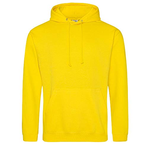 Just Hoods - Unisex College Hoodie/Sun Yellow, L von Just Hoods