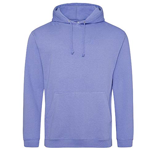 Just Hoods College Hoodie, True Violet, L von Just Hoods