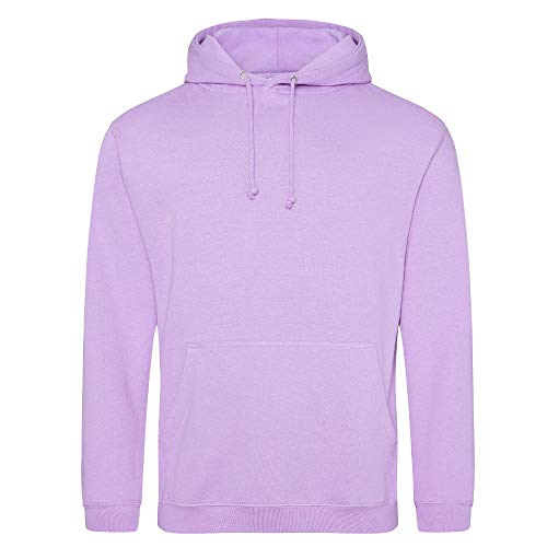 Just Hoods - Unisex College Hoodie/Lavender, L von Just Hoods