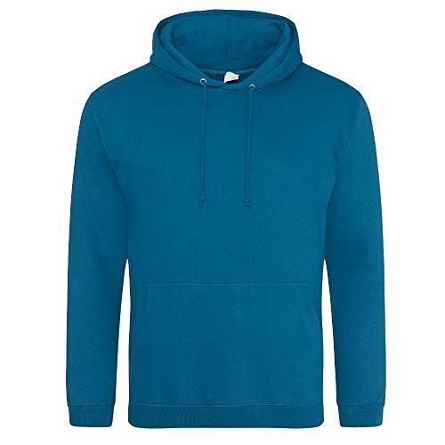 Just Hoods - Unisex College Hoodie/Deep Sea Blue, M von Just Hoods