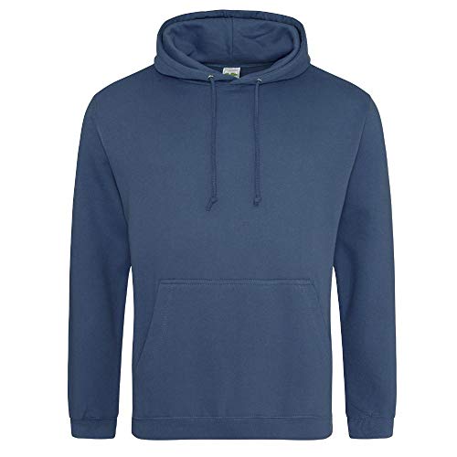 Just Hoods - Unisex College Hoodie/Airforce Blue, XXL von Just Hoods