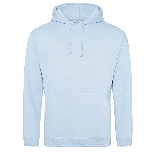 Just Hoods - Unisex College Hoodie/Sky Blue, XXL von Just Hoods